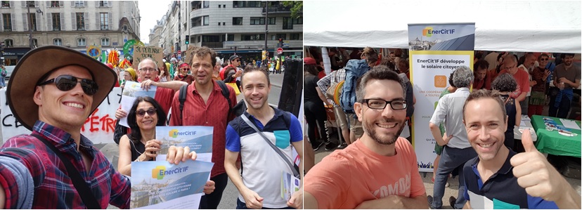 L’énergie citoyenne met le feu au cortège du Tour Alternatiba 2018 !
