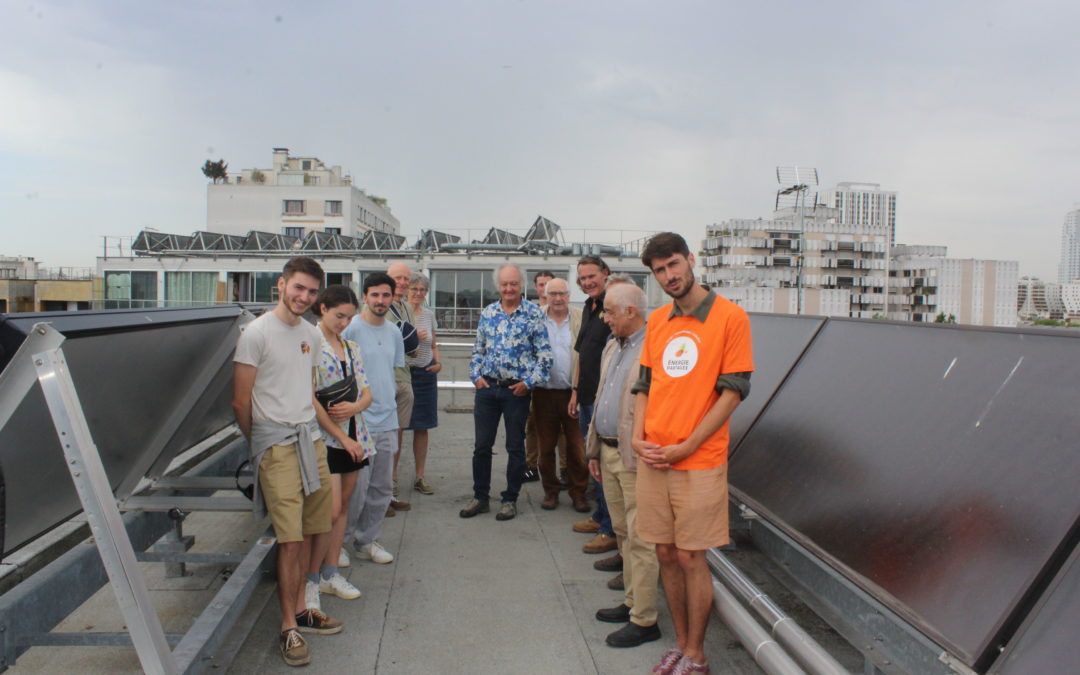 Du solaire thermique dans le 19e arrondissement de Paris